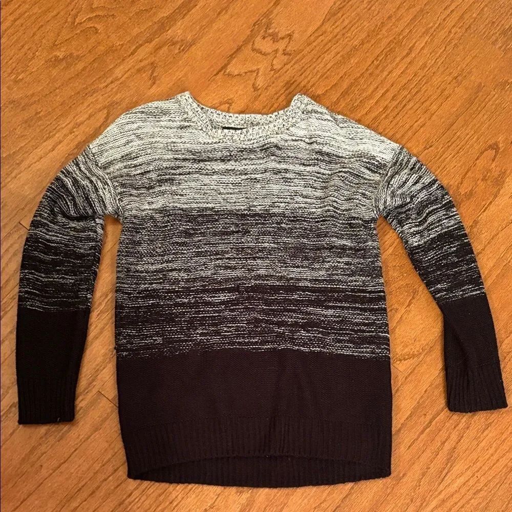 Active USA size medium sweater, white, and black and gray very soft
